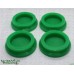 Leg Leveler Rubber Castor Feet Cups (Set of 4) *Choose Colour*