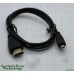 Micro HDMI to HDMI Gold Plated 1/1.5/1.8m Cable to Suit Raspberry PI 4 & PI 5 *Choose Length*